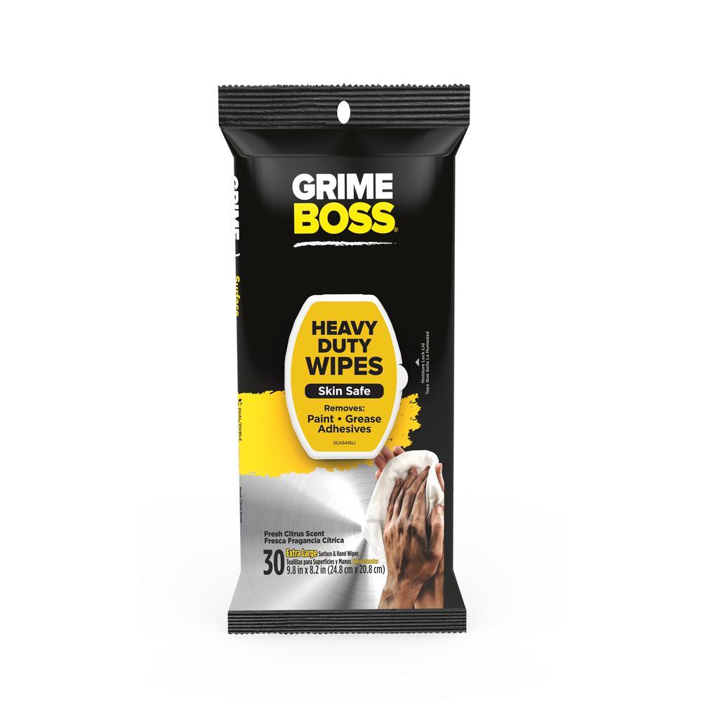 Grime Boss hand wipes, available at Regal Paint Centers in MD. 