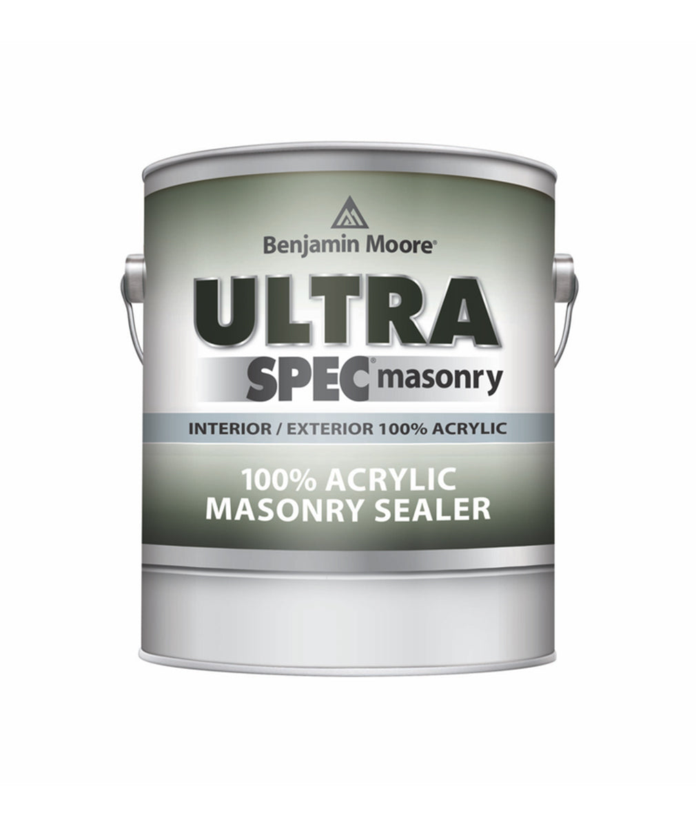 Benjamin Moore Ultra Spec Interior/Exterior Masonry Sealer, available at Regal Paint Centers in MD.