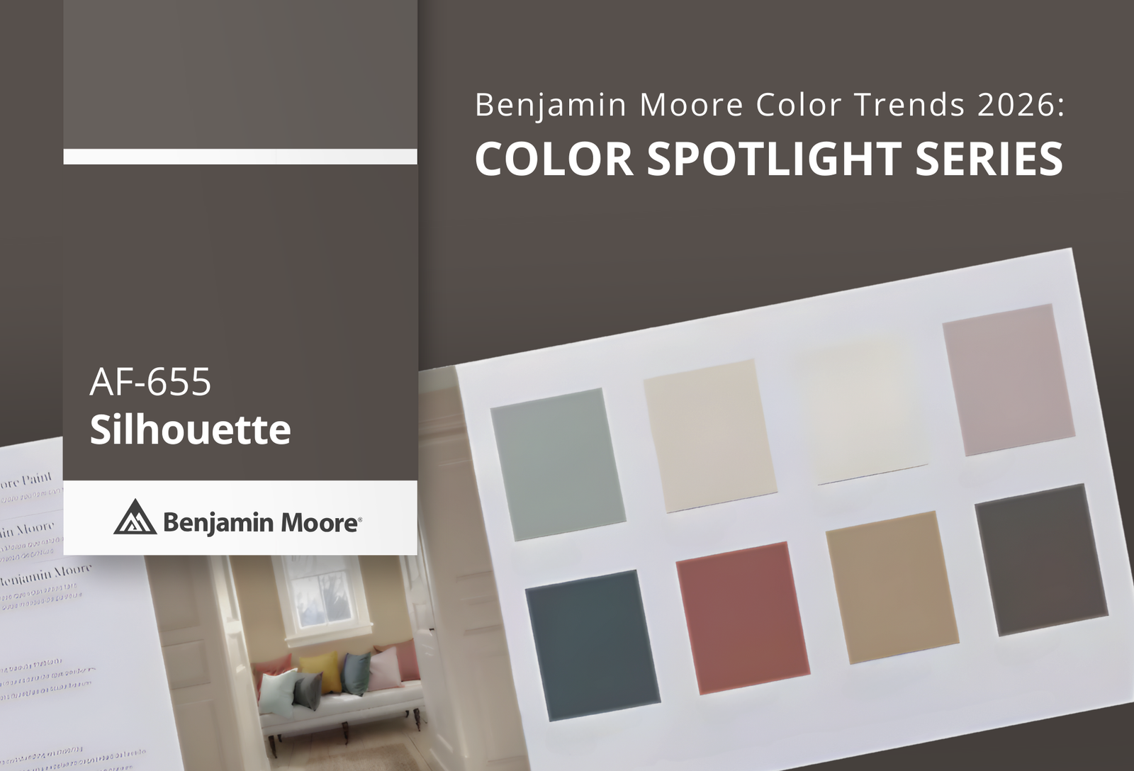 Silhouette AF-655: Benjamin Moore Color of the Year 2026 | Regal Paint Centers
