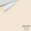 Digital color swatch of Benjamin Moore's Antique White 909 Peel & Stick Sample available at Regal Paint Centers in MD & VA.