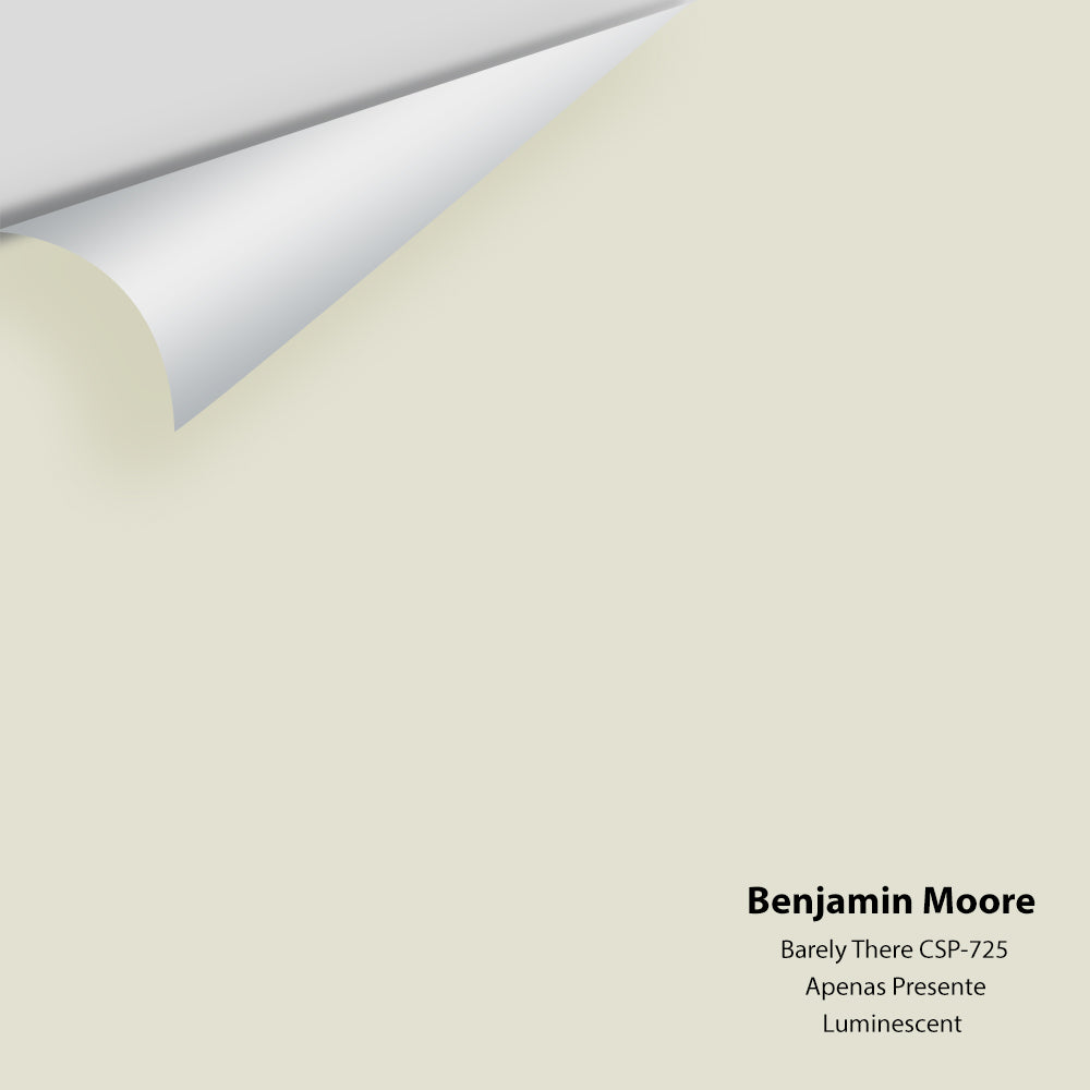 Digital color swatch of Benjamin Moore's Barely There CSP-725 Peel & Stick Sample available at Regal Paint Centers in MD & VA.