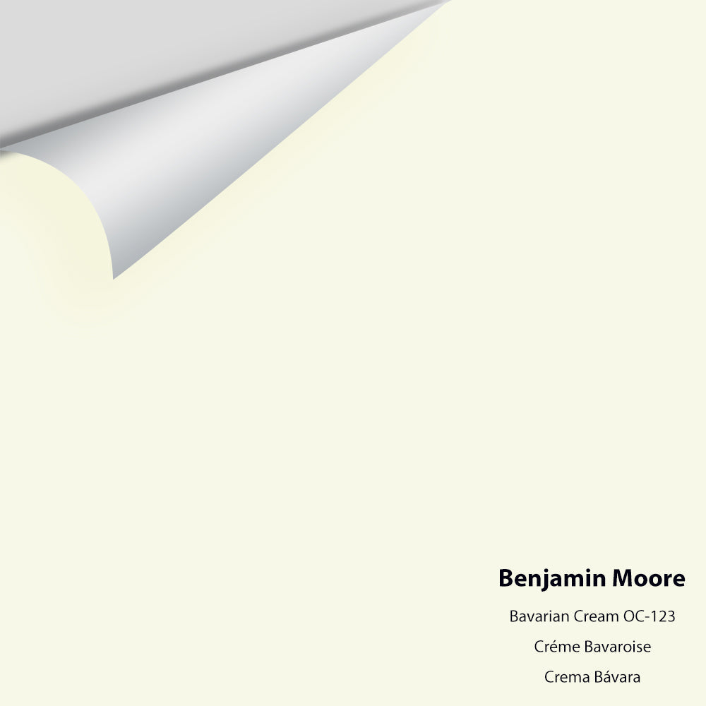 Digital color swatch of Benjamin Moore's Bavarian Cream 2146-70 Peel & Stick Sample available at Regal Paint Centers in MD & VA.