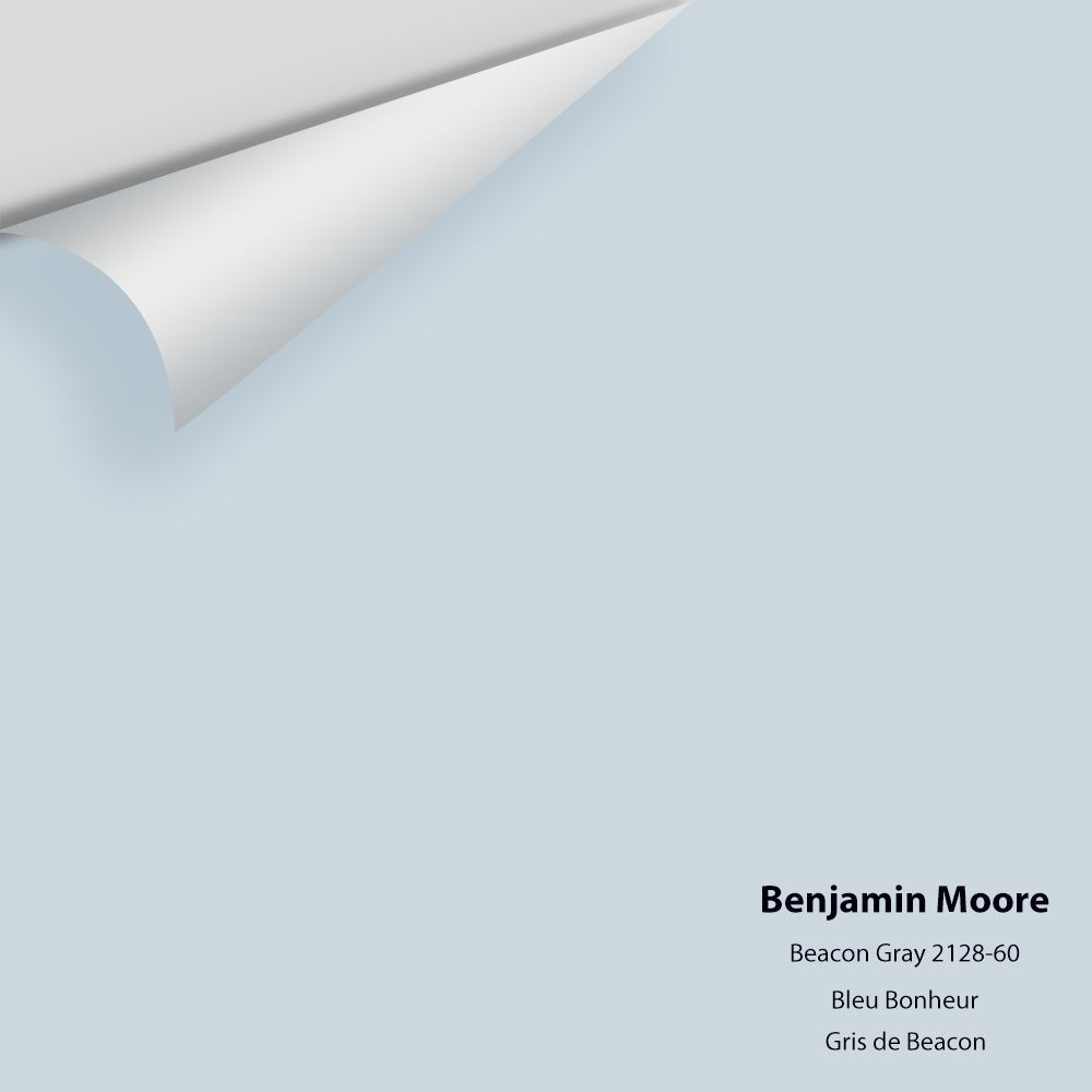 Digital color swatch of Benjamin Moore's Beacon Gray 2128-60 Peel & Stick Sample available at Regal Paint Centers in MD & VA.