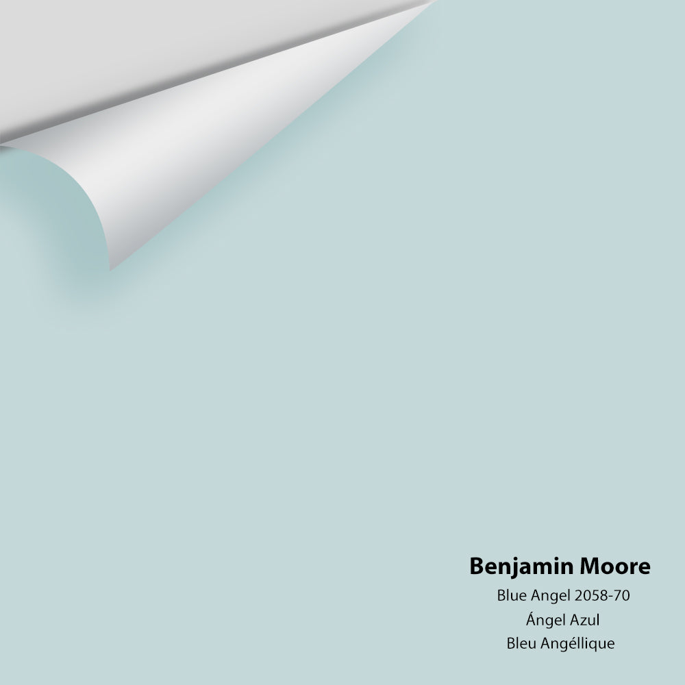 Digital color swatch of Benjamin Moore's Blue Angel 2058-70 Peel & Stick Sample available at Regal Paint Centers in MD & VA.