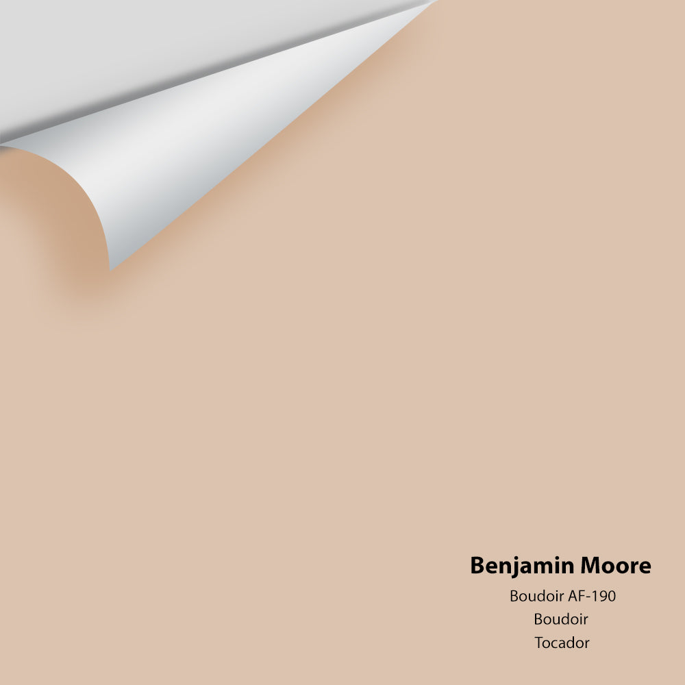Digital color swatch of Benjamin Moore's Boudoir AF-190 Peel & Stick Sample available at Regal Paint Centers in MD & VA.