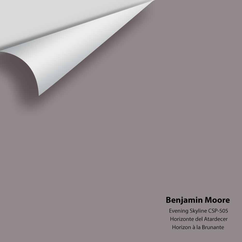 Digital color swatch of Benjamin Moore's Evening Skyline CSP-505 Peel & Stick Sample available at Regal Paint Centers in MD & VA.