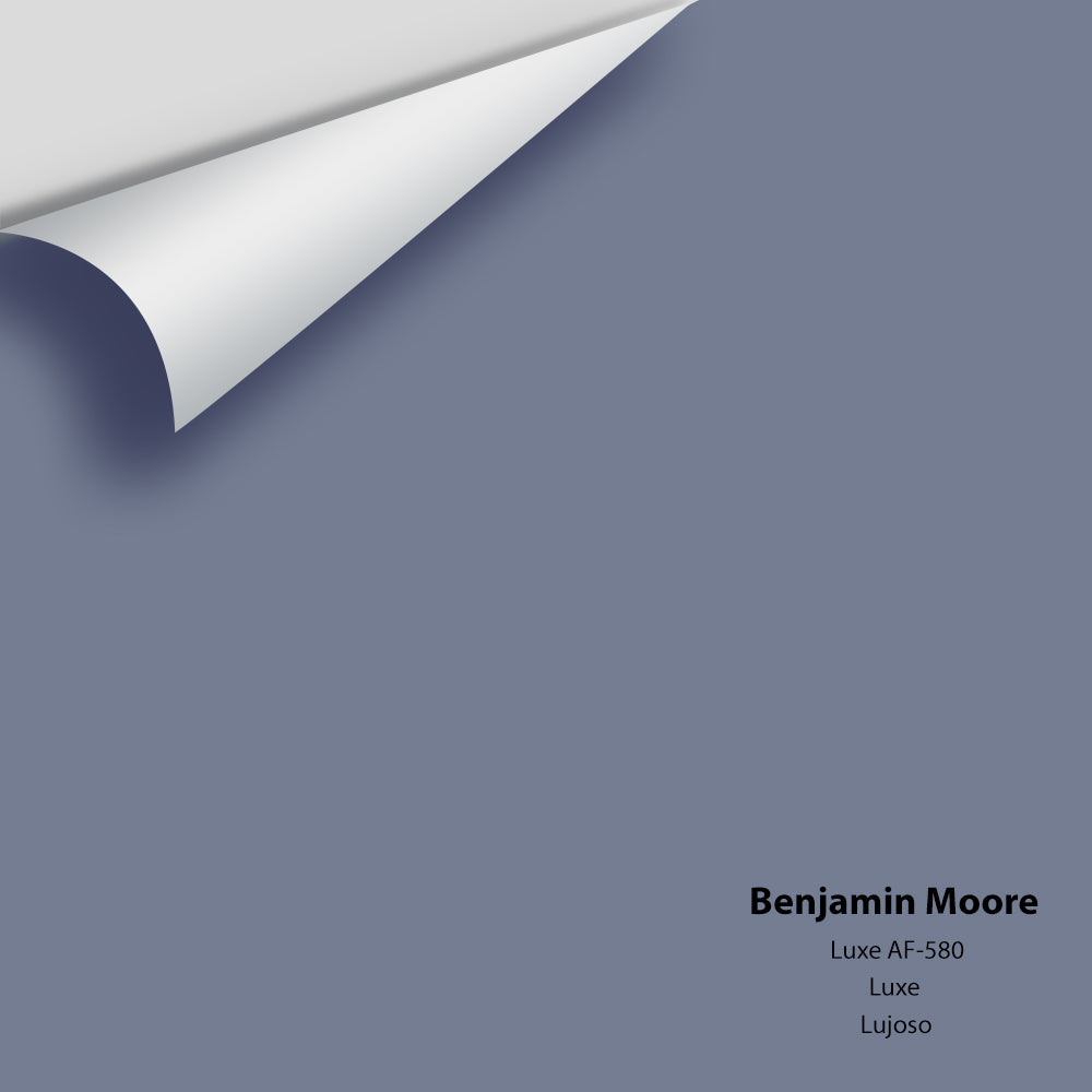 Digital color swatch of Benjamin Moore's Luxe AF-580 Peel & Stick Sample available at Regal Paint Centers in MD & VA.