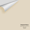 Digital color swatch of Benjamin Moore's Muslin OC-12 Peel & Stick Sample available at Regal Paint Centers in MD & VA.