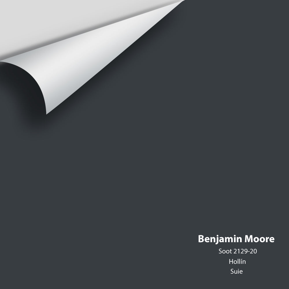 Digital color swatch of Benjamin Moore's Soot (2129-20) Peel & Stick Sample available at Regal Paint Centers in MD & VA.
