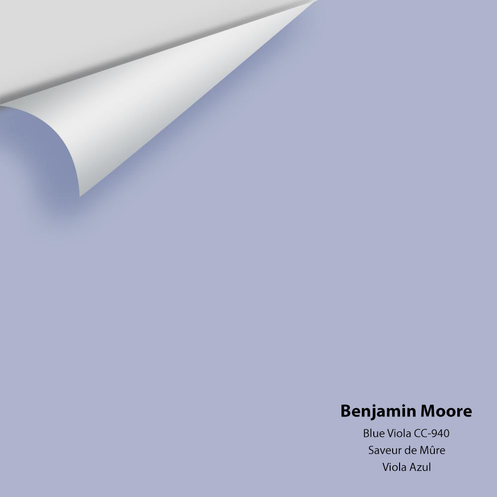 Digital color swatch of Benjamin Moore's Blue Viola 1424 Peel & Stick Sample available at Regal Paint Centers in MD & VA.