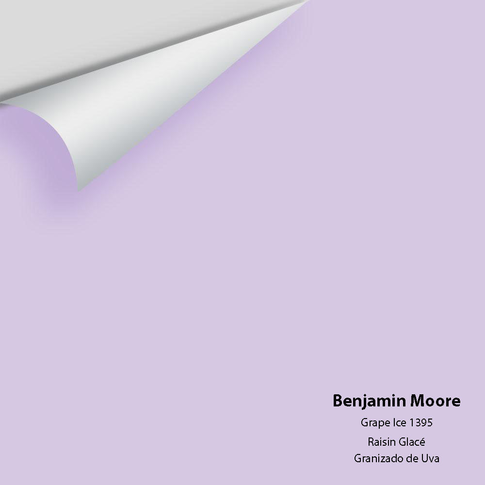 Digital color swatch of Benjamin Moore's Grape Ice 1395 Peel & Stick Sample available at Regal Paint Centers in MD & VA.