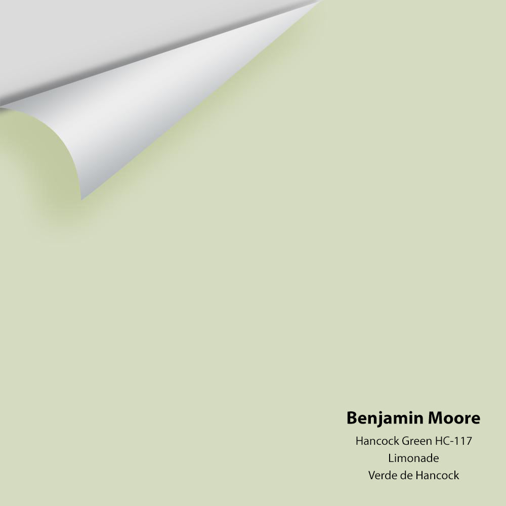 Digital color swatch of Benjamin Moore's Hancock Green HC-117 Peel & Stick Sample available at Regal Paint Centers in MD & VA.