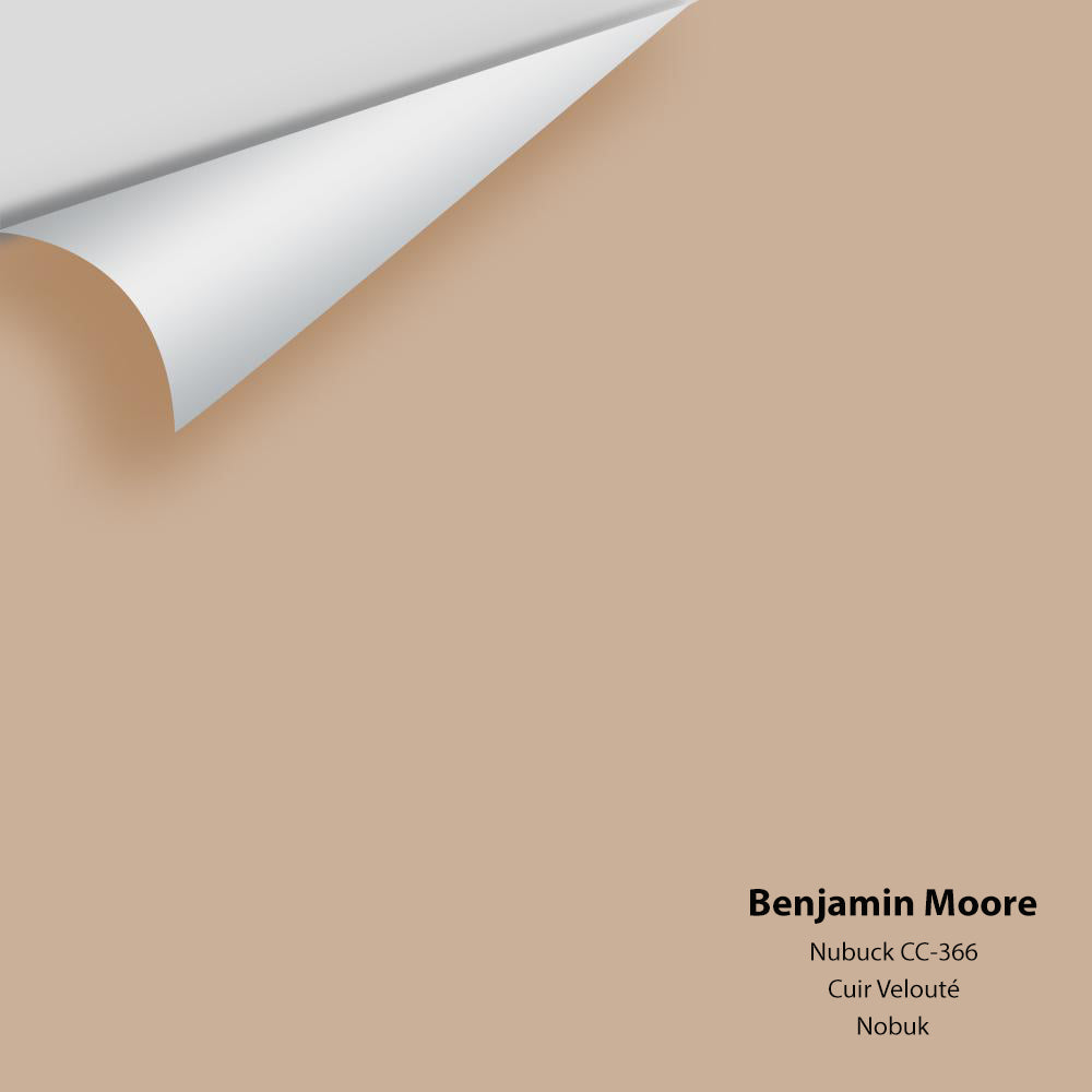 Digital color swatch of Benjamin Moore's Nubuck CC-366 Peel & Stick Sample available at Regal Paint Centers in MD & VA.
