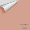 Digital color swatch of Benjamin Moore's Palazzo Pink 1193 Peel & Stick Sample available at Regal Paint Centers in MD & VA.