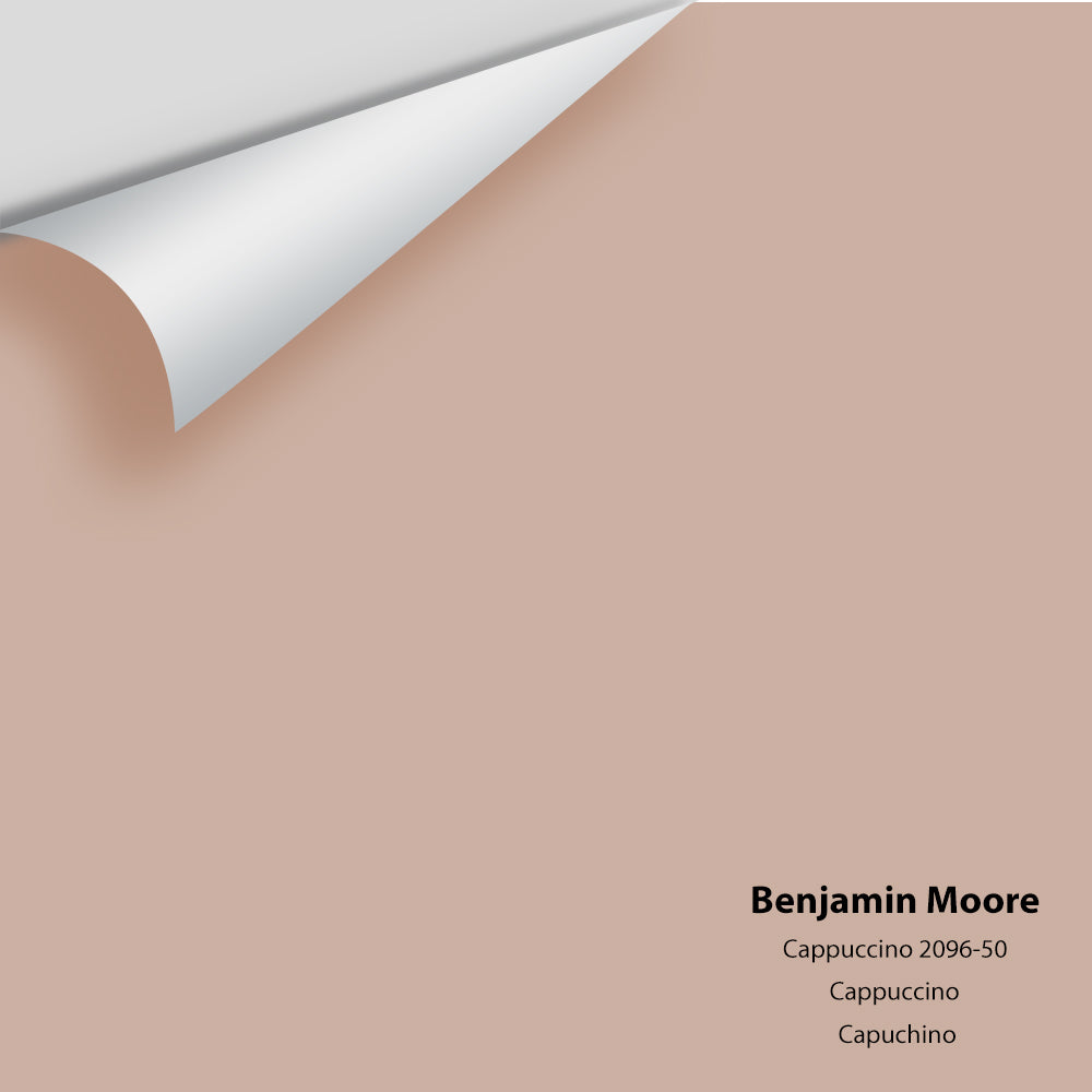 Digital color swatch of Benjamin Moore's Cappuccino 2096-50 Peel & Stick Sample available at Regal Paint Centers in MD & VA.