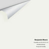 Digital color swatch of Benjamin Moore's Chantilly Lace 2121-70 Peel & Stick Sample available at Regal Paint Centers in MD & VA.