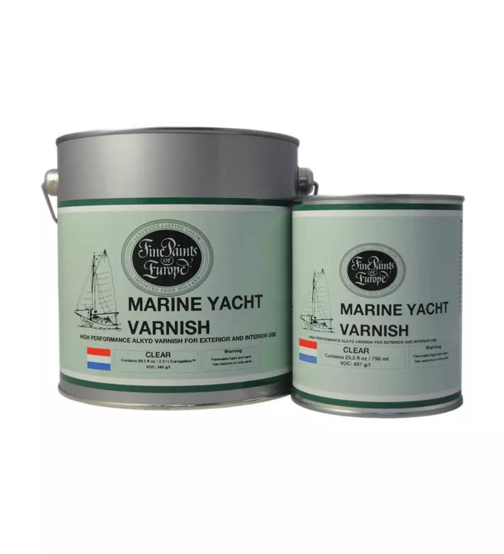 Fine Paints of Europe Marine Yacht Varnish available at Regal Paint Centers