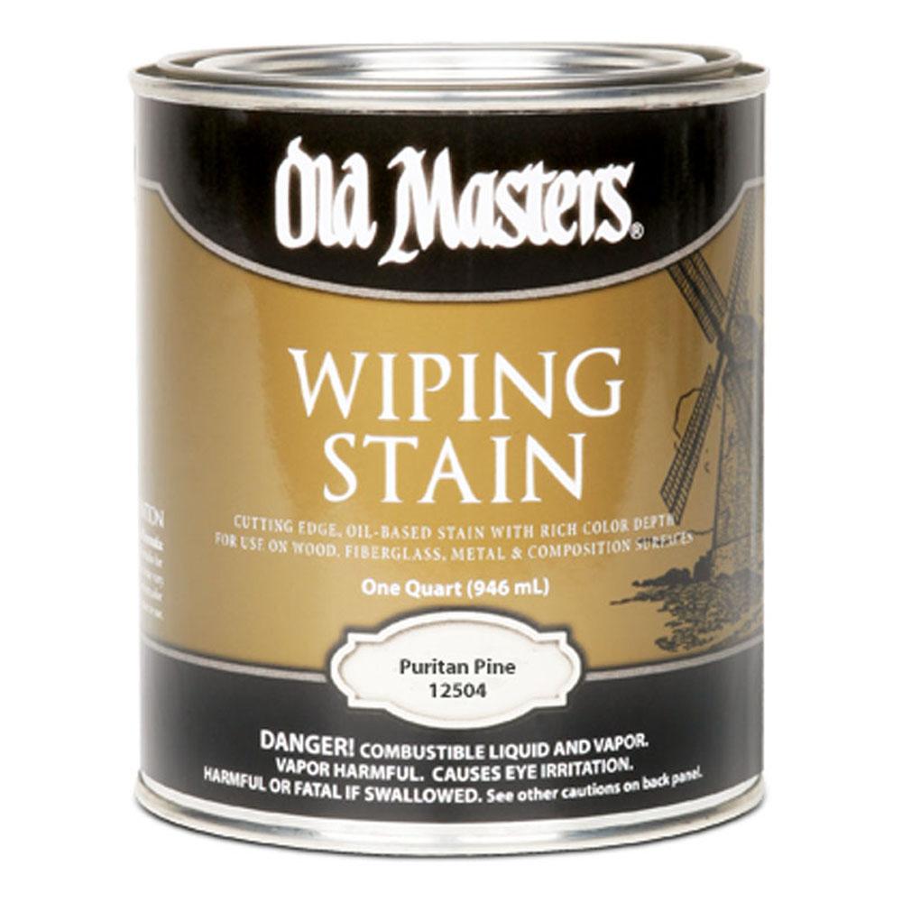 Quart of Old Masters Wiping Stain, available at Regal Paint Centers in MD & VA.