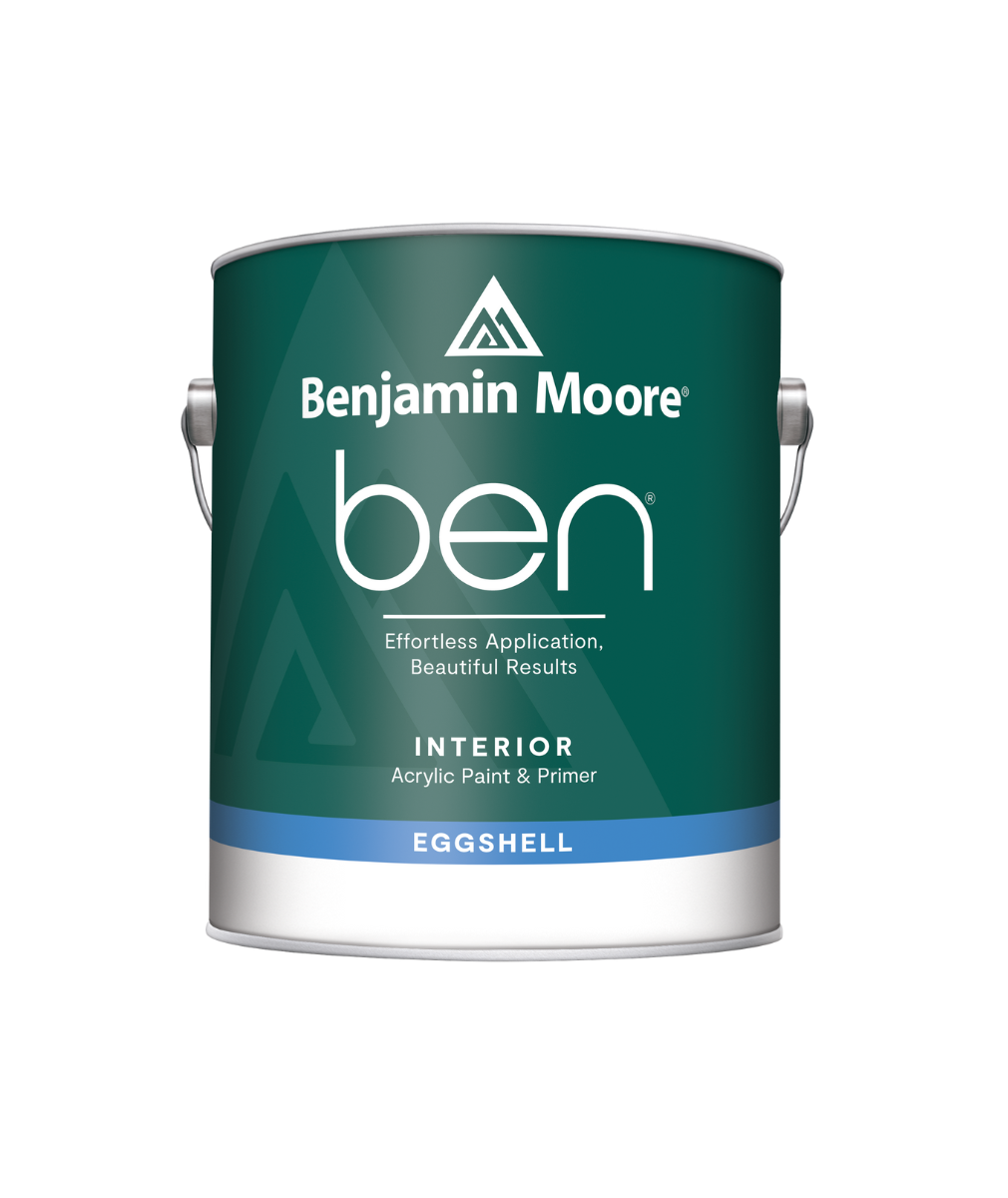 Benjamin Moore ben eggshell Interior Paint available at Regal Paint Centers.