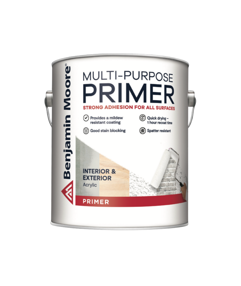 Benjamin Moore Multi-Purpose Primer Available at Regal Paint Centers in Maryland.