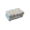 4 x 1/2" Yellow Stripe Mini Rollers (10 Pack)