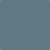 Benjamin Moore Color HC-191 Hamilton Blue wet, dry color sample.